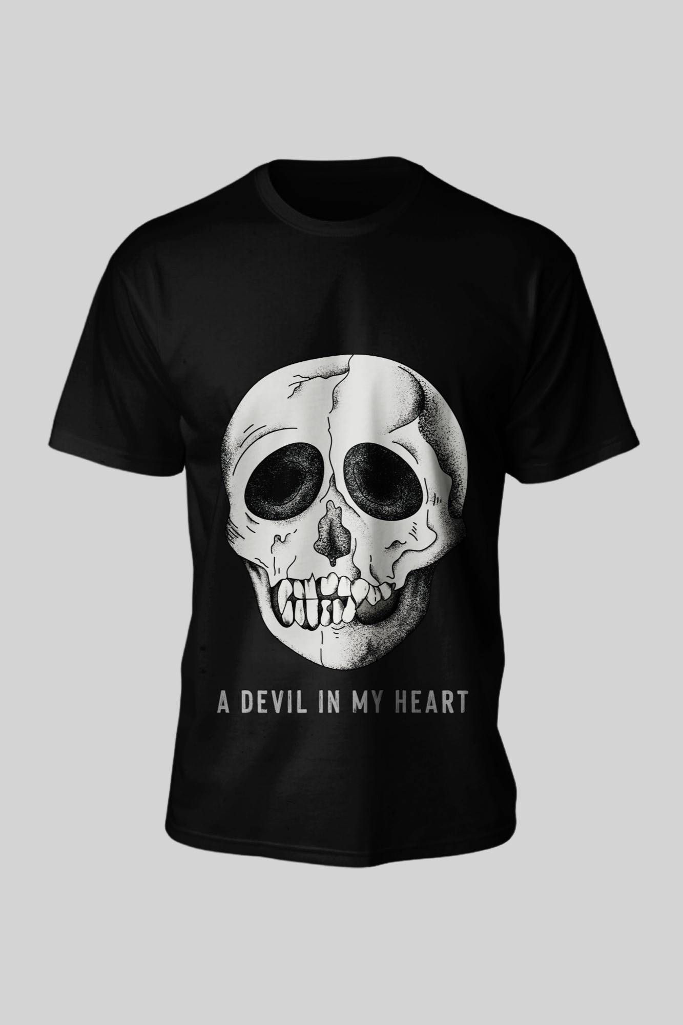 SHE DEVIL HEARTちびtee Devil Heart TShirt in TShirt